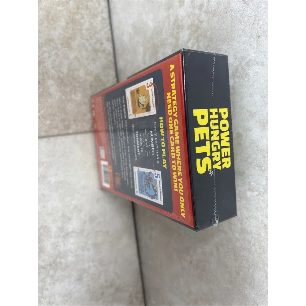 ✨️  SEALED: Power‎ Hungry Pets Game EXPLODING KITTENS Try To Outsmart Each Other